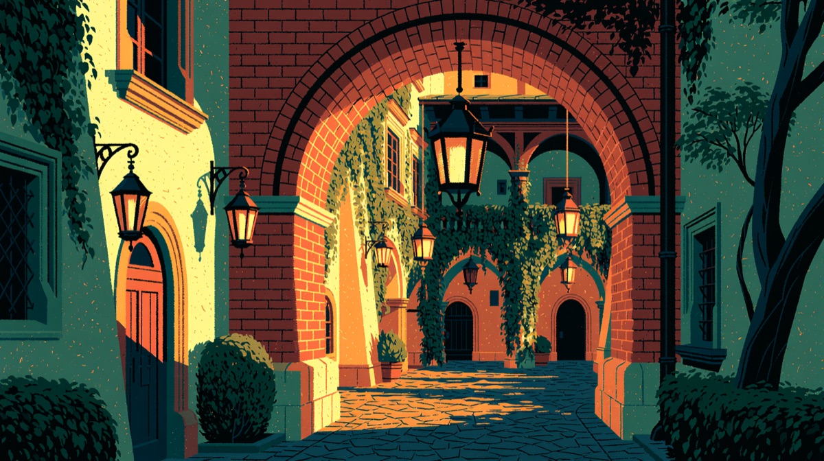 Secret Courtyards